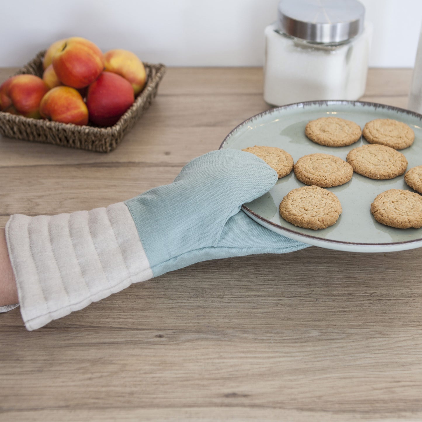 Linen Oven Mitt