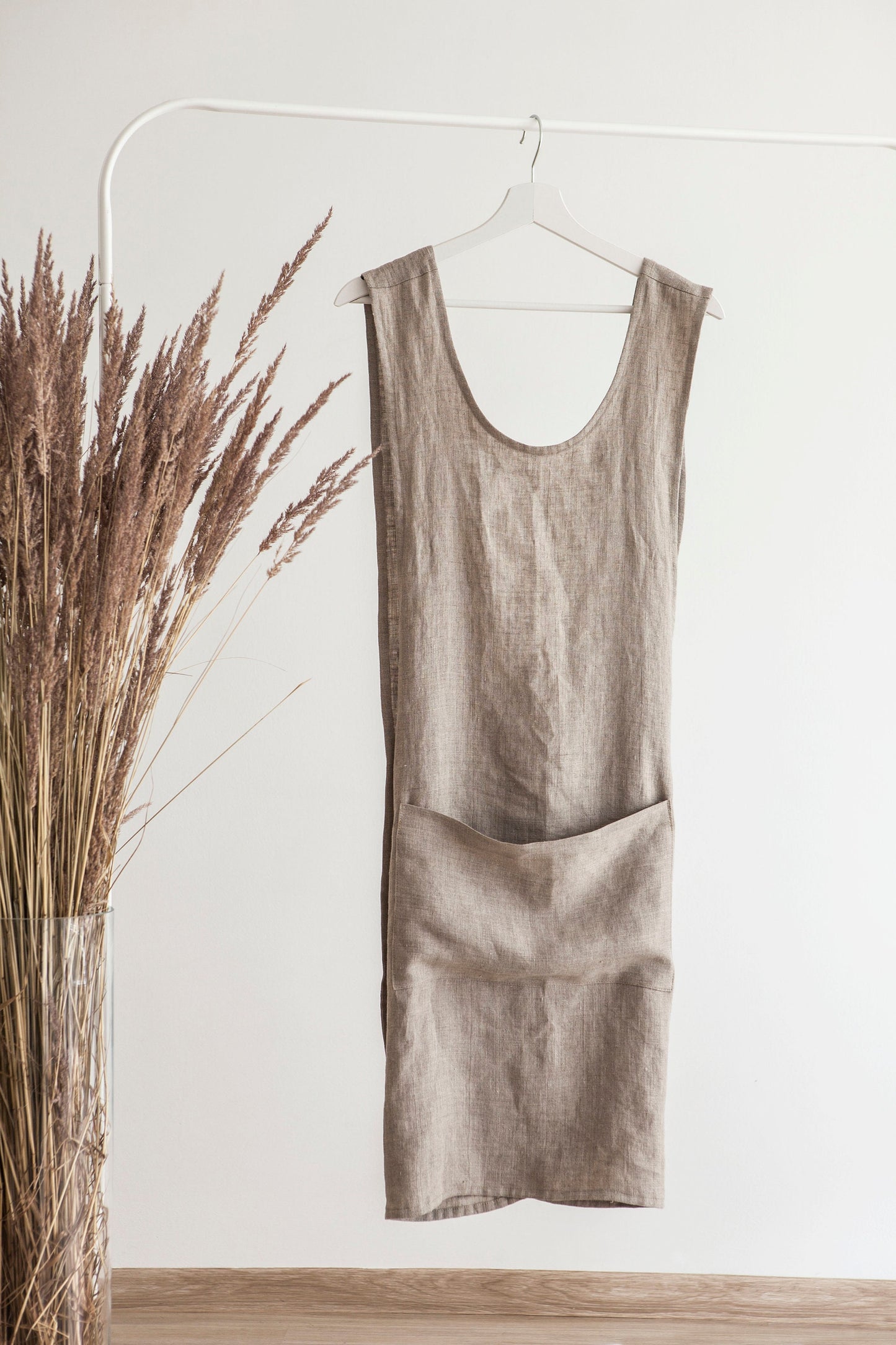 Natural Linen  Apron