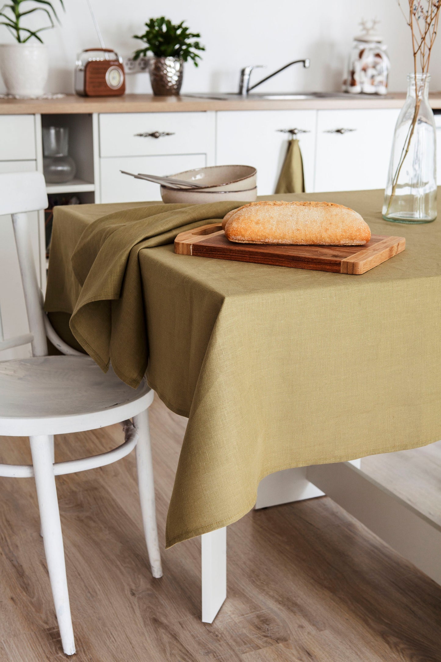 Organic Linen Tablecloth