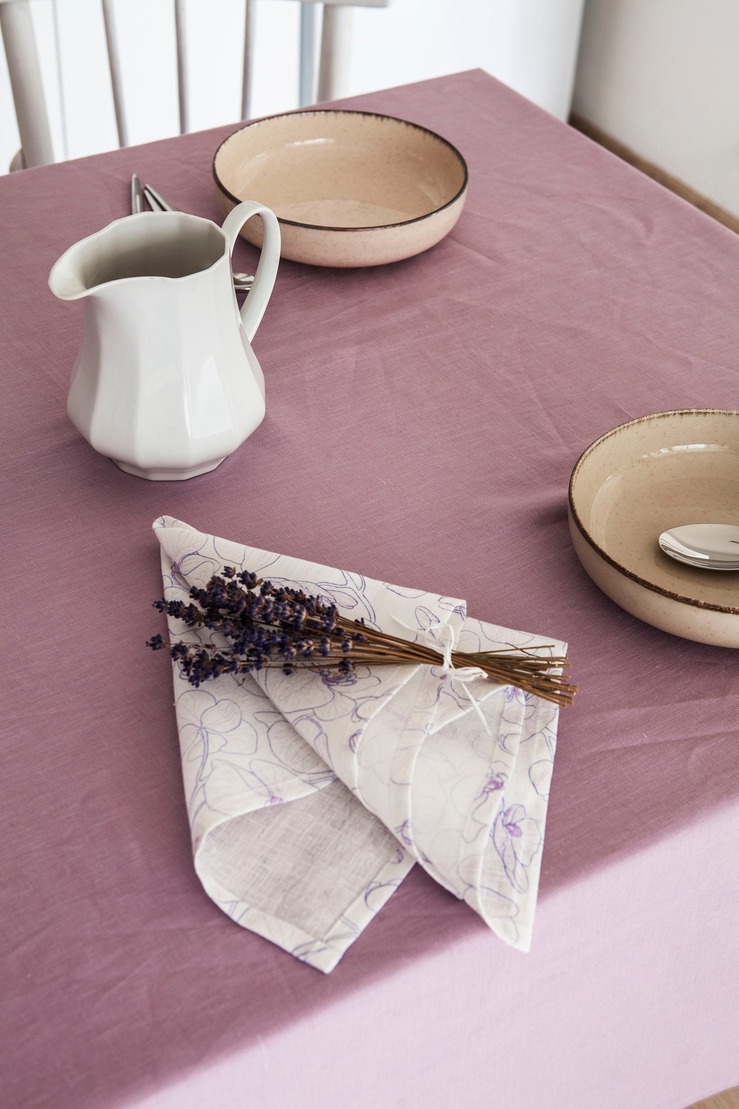 Organic Linen Tablecloth