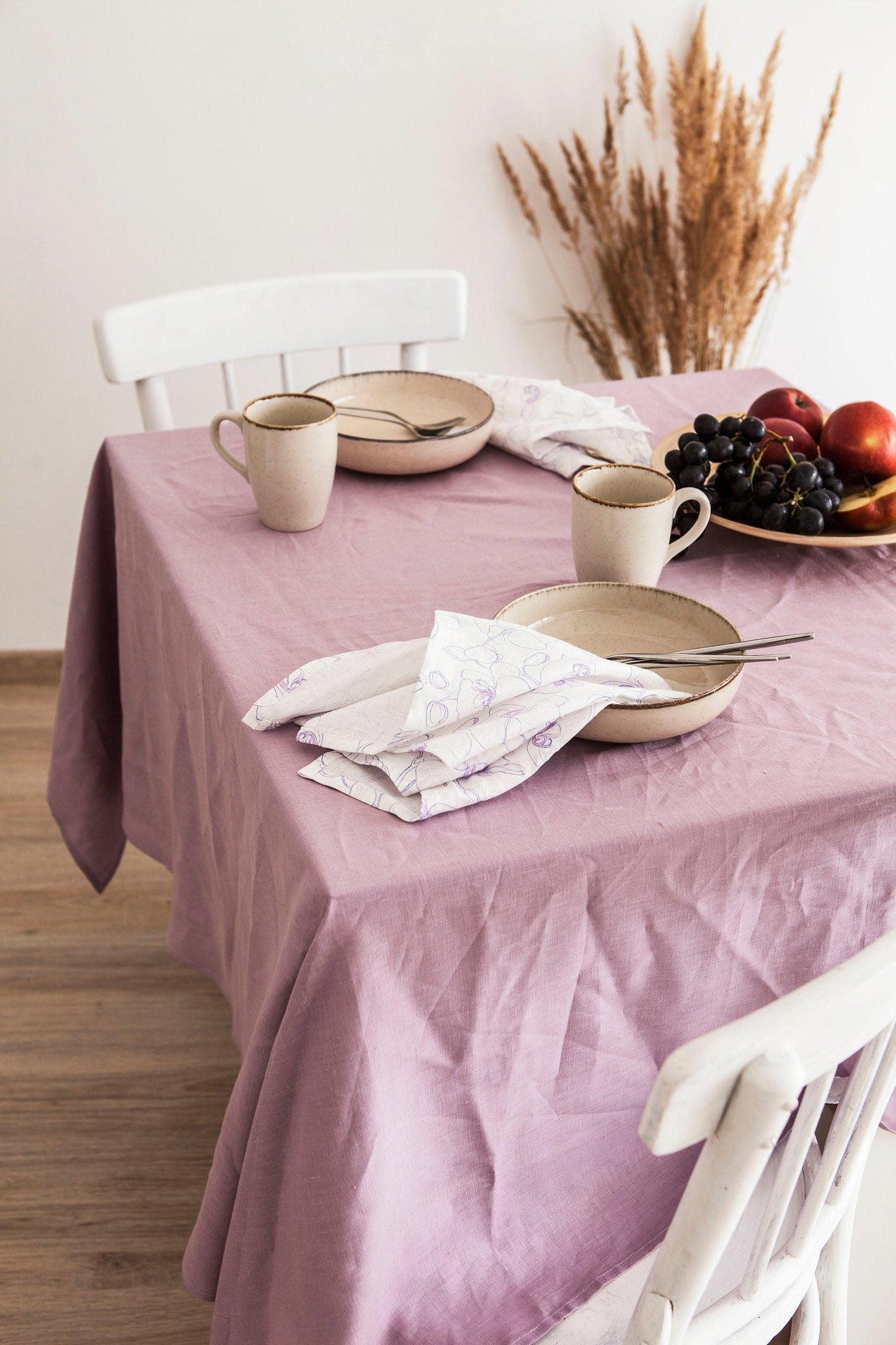 Organic Linen Tablecloth