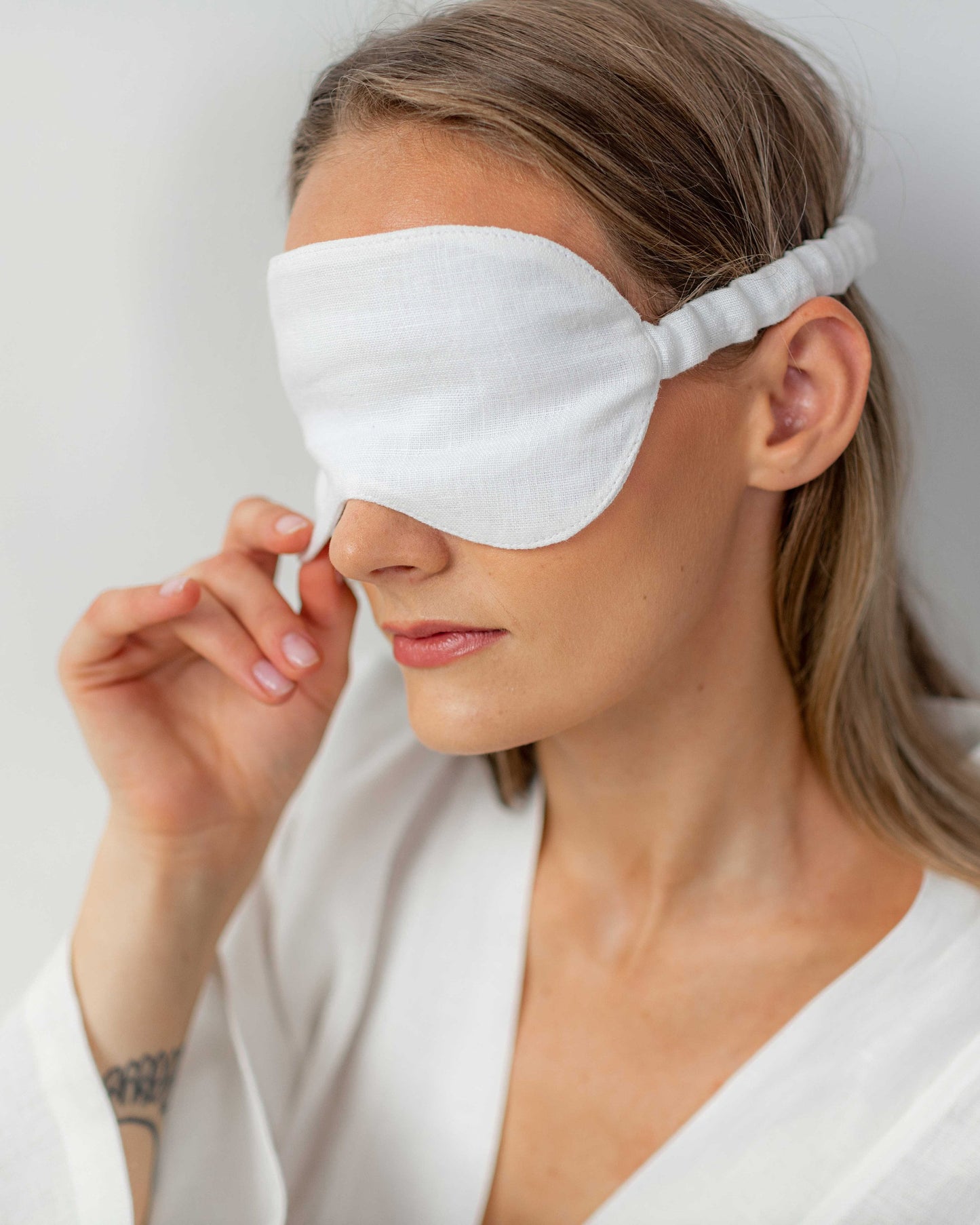 Luxury Linen Sleep Mask