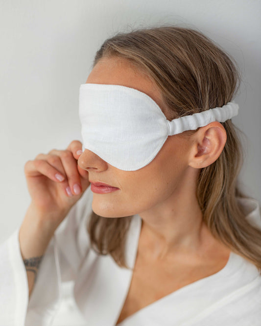 Luxury Linen Sleep Mask