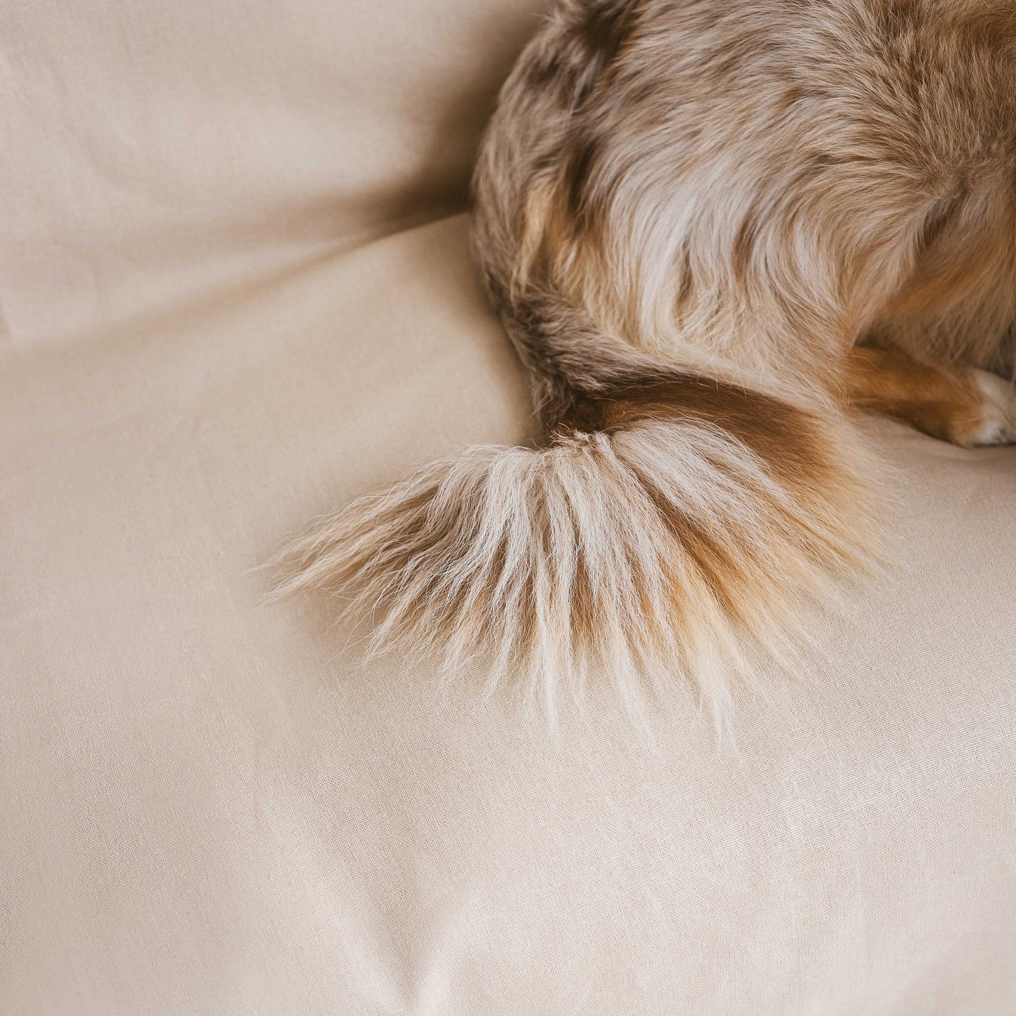 Natural Linen Couch Cover